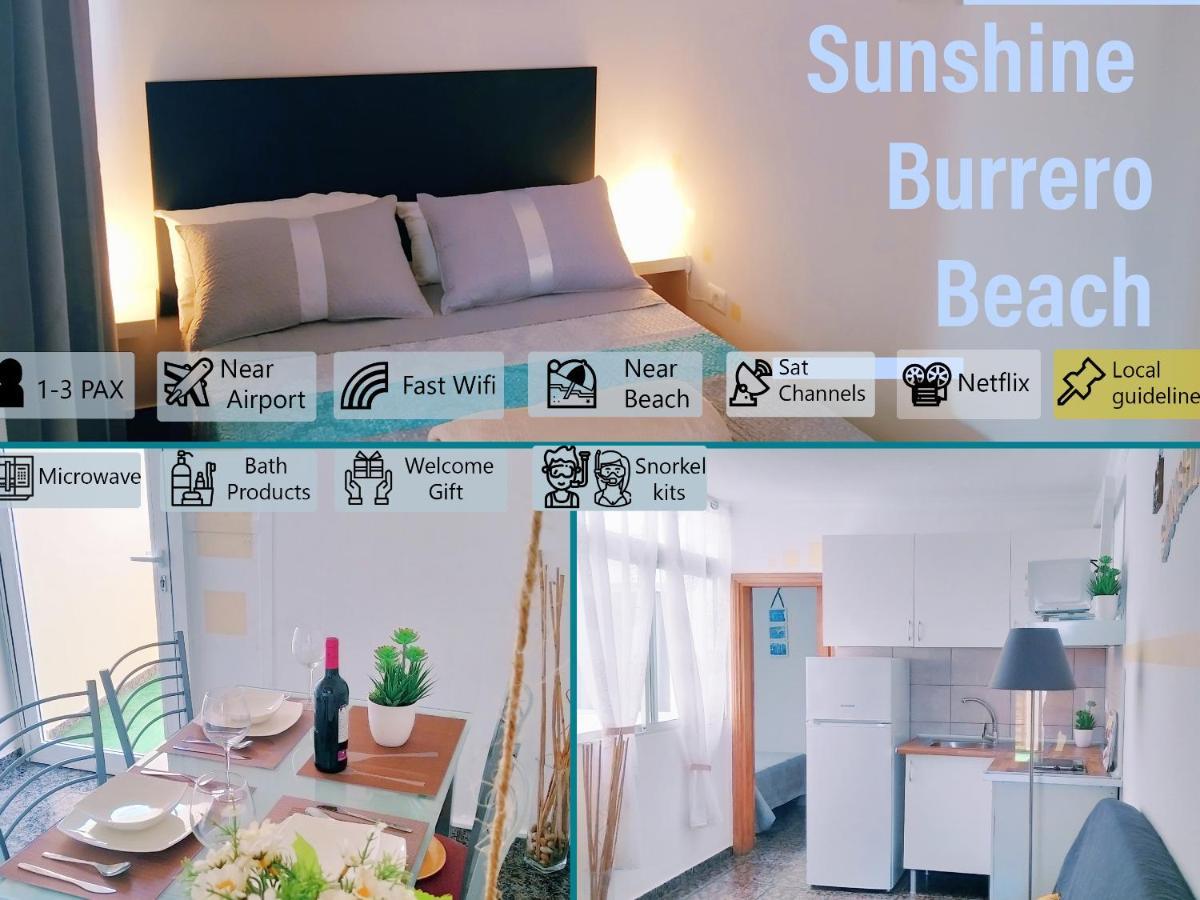 Burrero Beach Stay - Sunshine El Burrero Exterior foto
